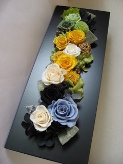 画像: ～プリザーブドフラワーブラック～