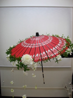 画像: ～番傘にお花を～